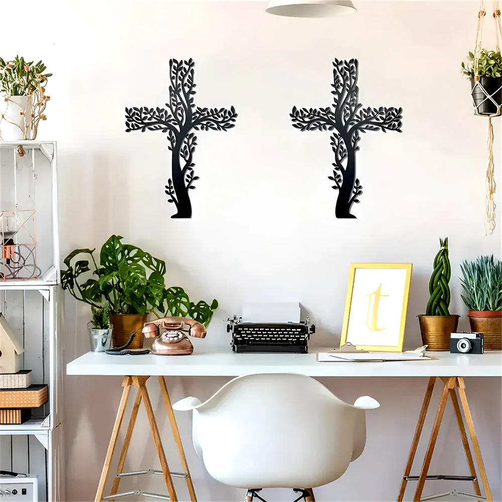 Croix Décor Murale pour Salon - Image 8