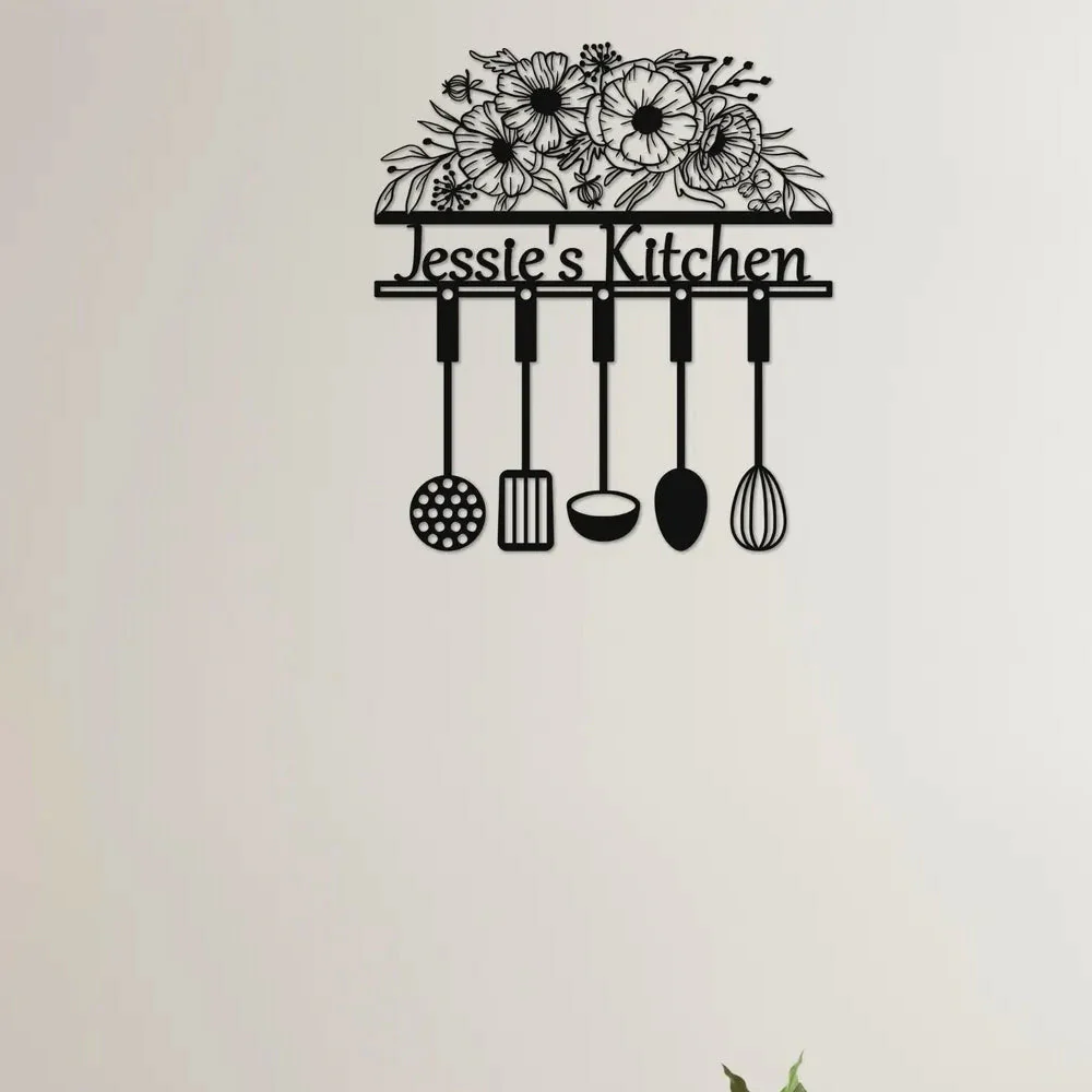 Cuisine Pendaison de CrémaillÚre Plaque Personnalisée en Métal Décoratif Mural - Image 4