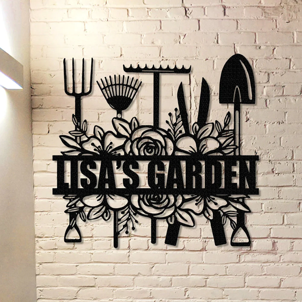 Cuisine Plaque Personnalisée en Métal Décoratif Mural - Image 3