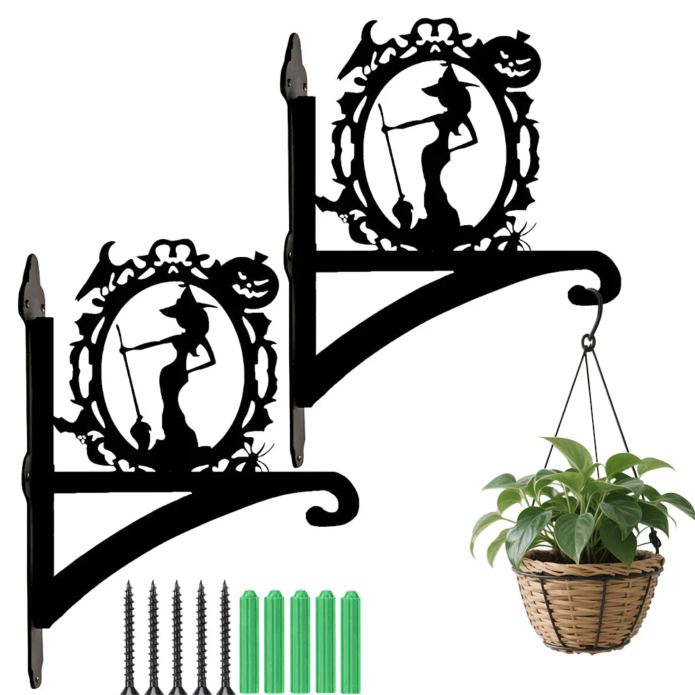 Décoration de Sorcière Support de Plantes à Suspendre Métallique - Image 8
