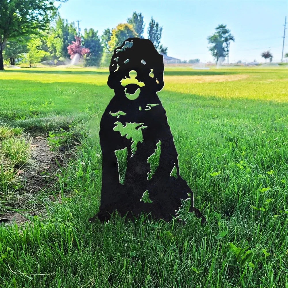 Doodle Silhouette en Métal