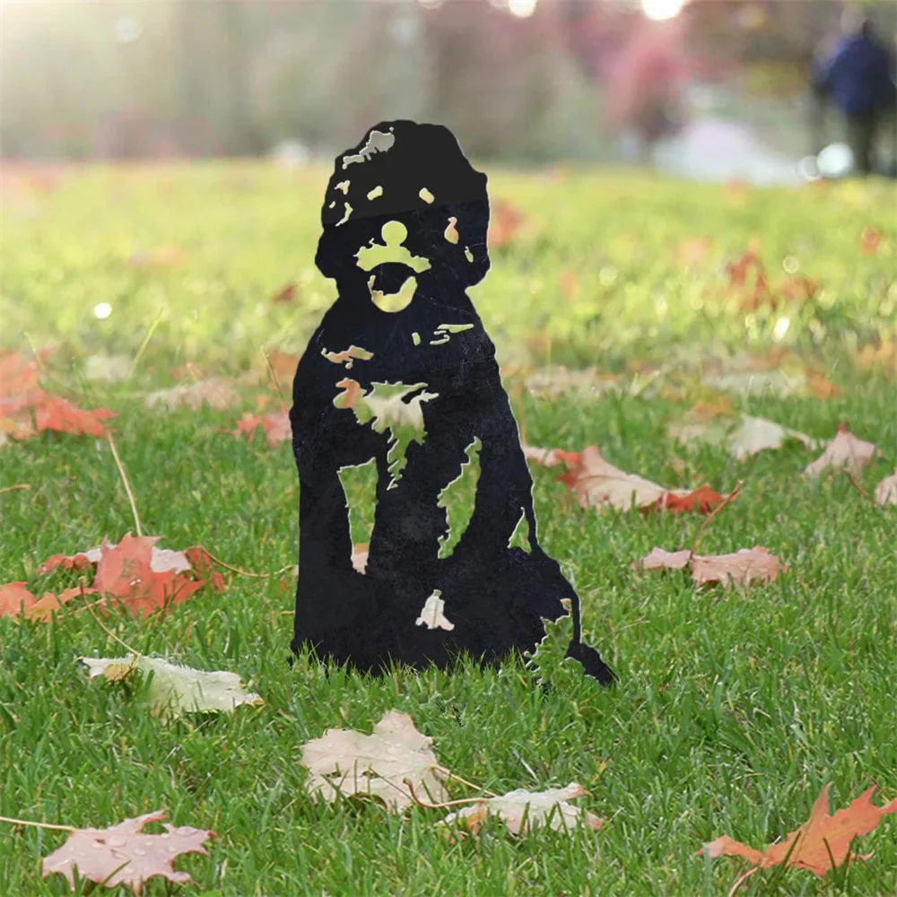Doodle Silhouette en Métal - Image 7
