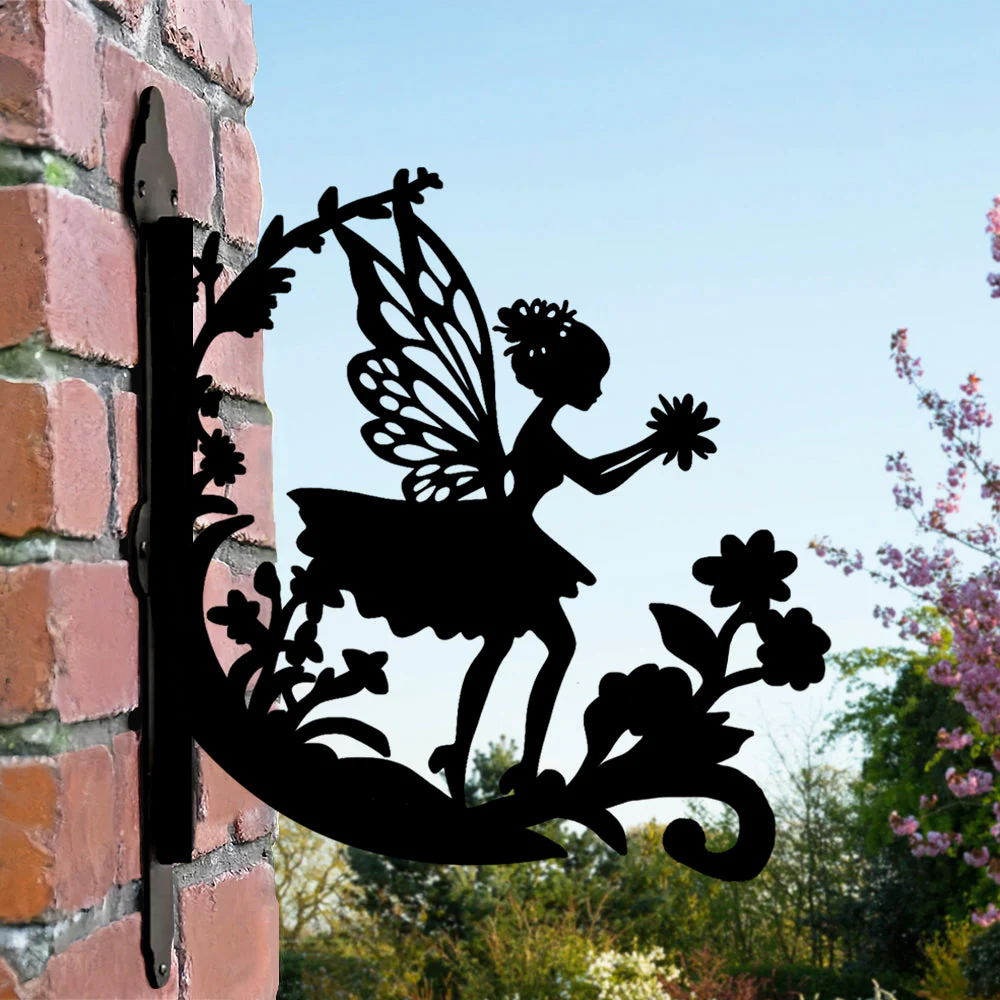 Fée des Fleurs Support de Plantes à Suspendre Métallique