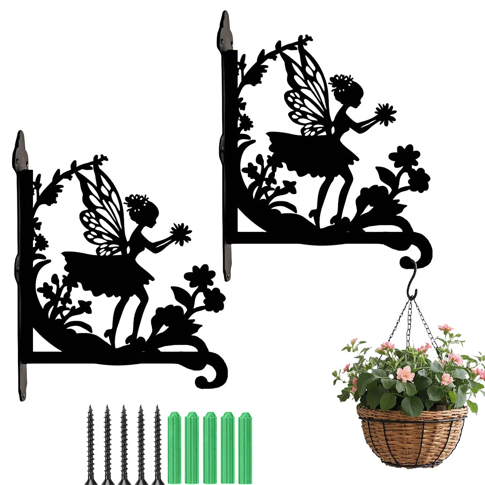 Fée des Fleurs Support de Plantes à Suspendre Métallique - Image 8