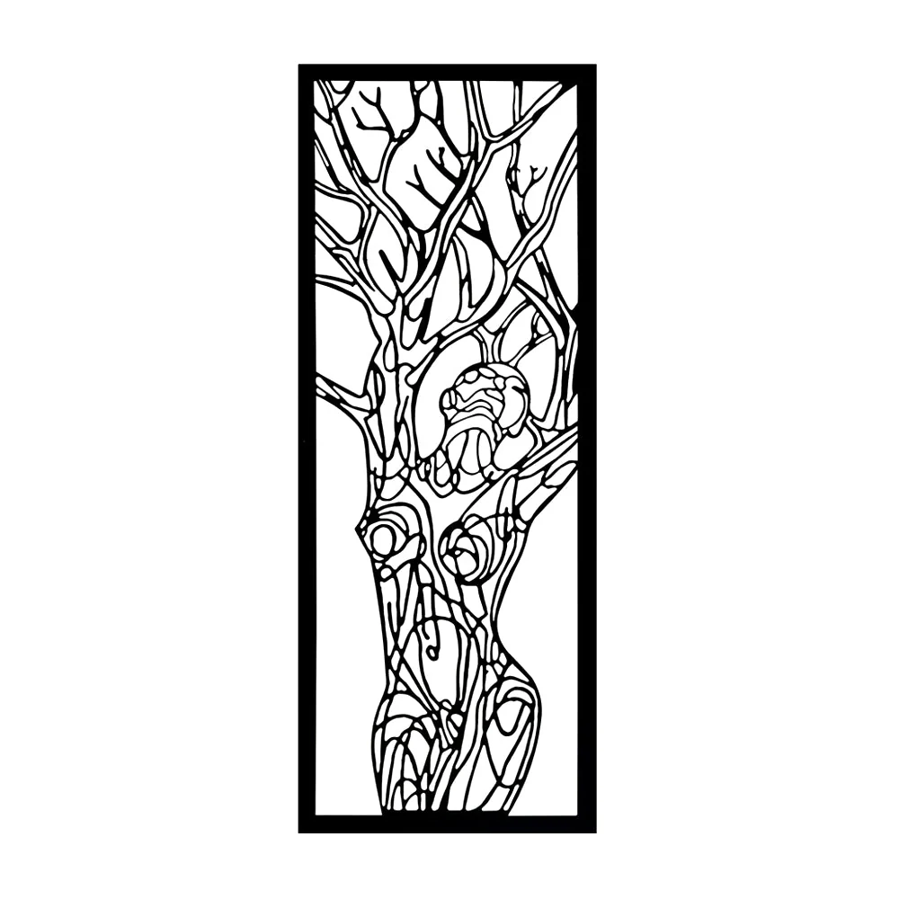 Femmes Abstraites Arbre de la Vie Art Mural en Métal - Image 8