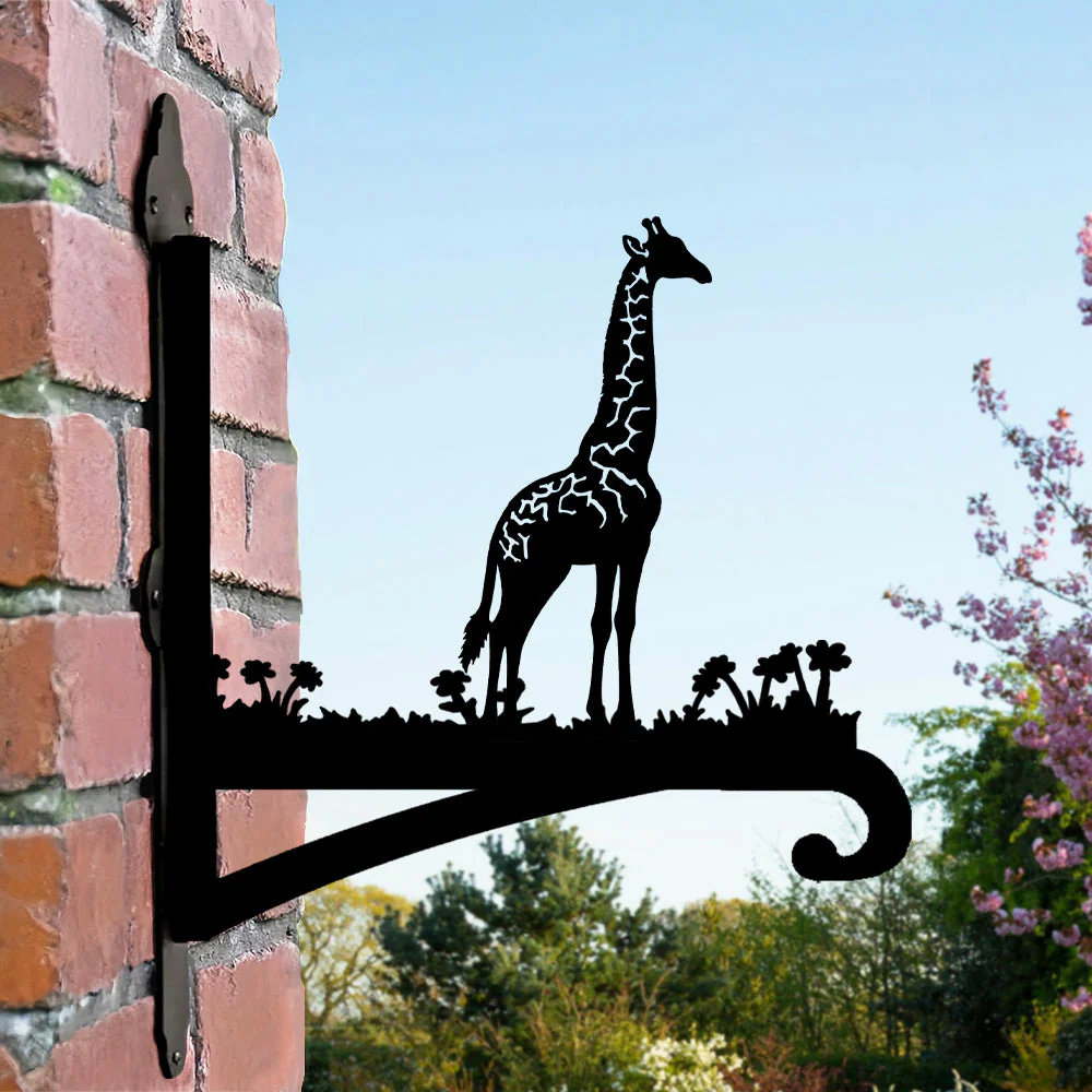 Girafe Support de Plantes à Suspendre Métallique - Image 3