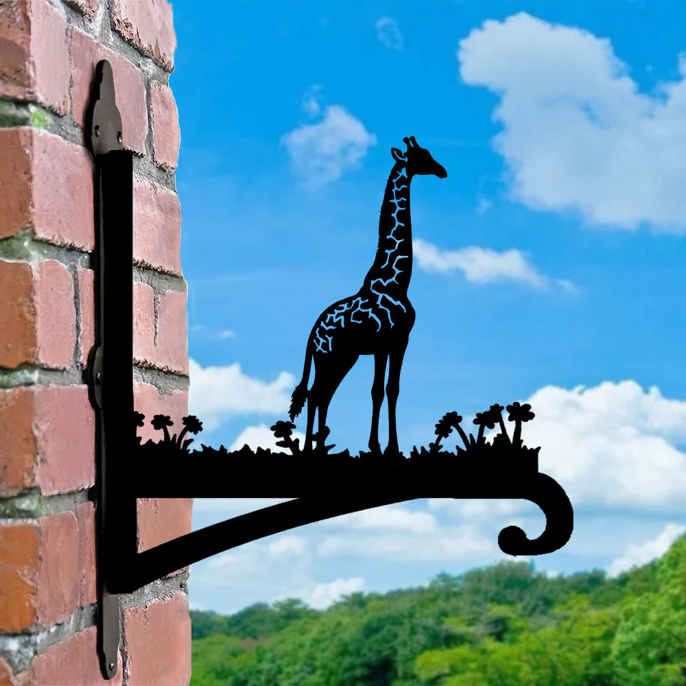 Girafe Support de Plantes à Suspendre Métallique - Image 5