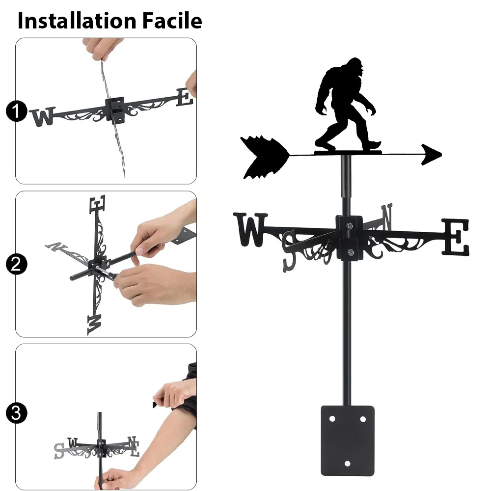 Girouette en Acier Inoxydable Bigfoot - Image 7