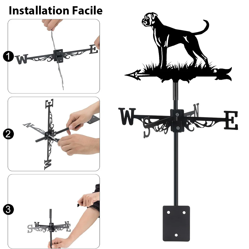 Girouette en Acier Inoxydable Boxer - Image 15