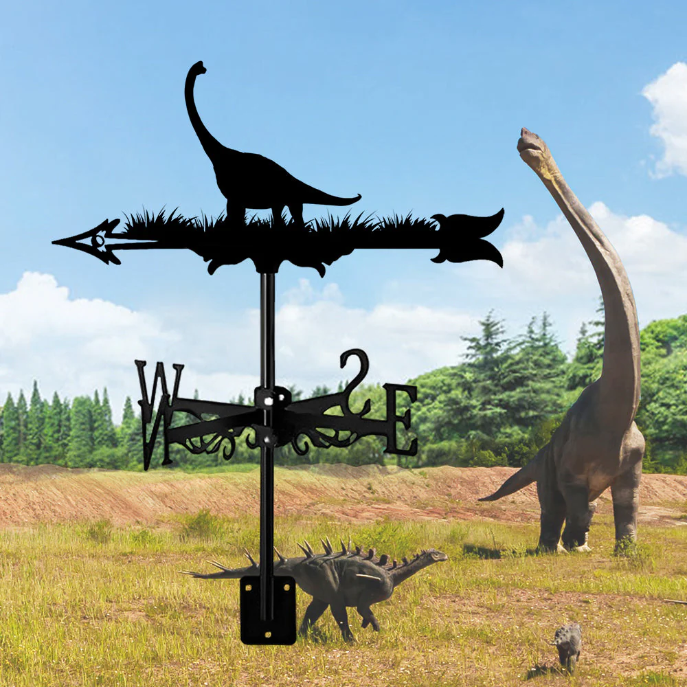 Girouette en Acier Inoxydable Brachiosaure - Image 7