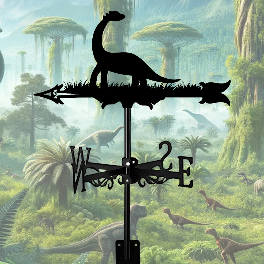 Girouette en Acier Inoxydable Brachiosaure - Image 5