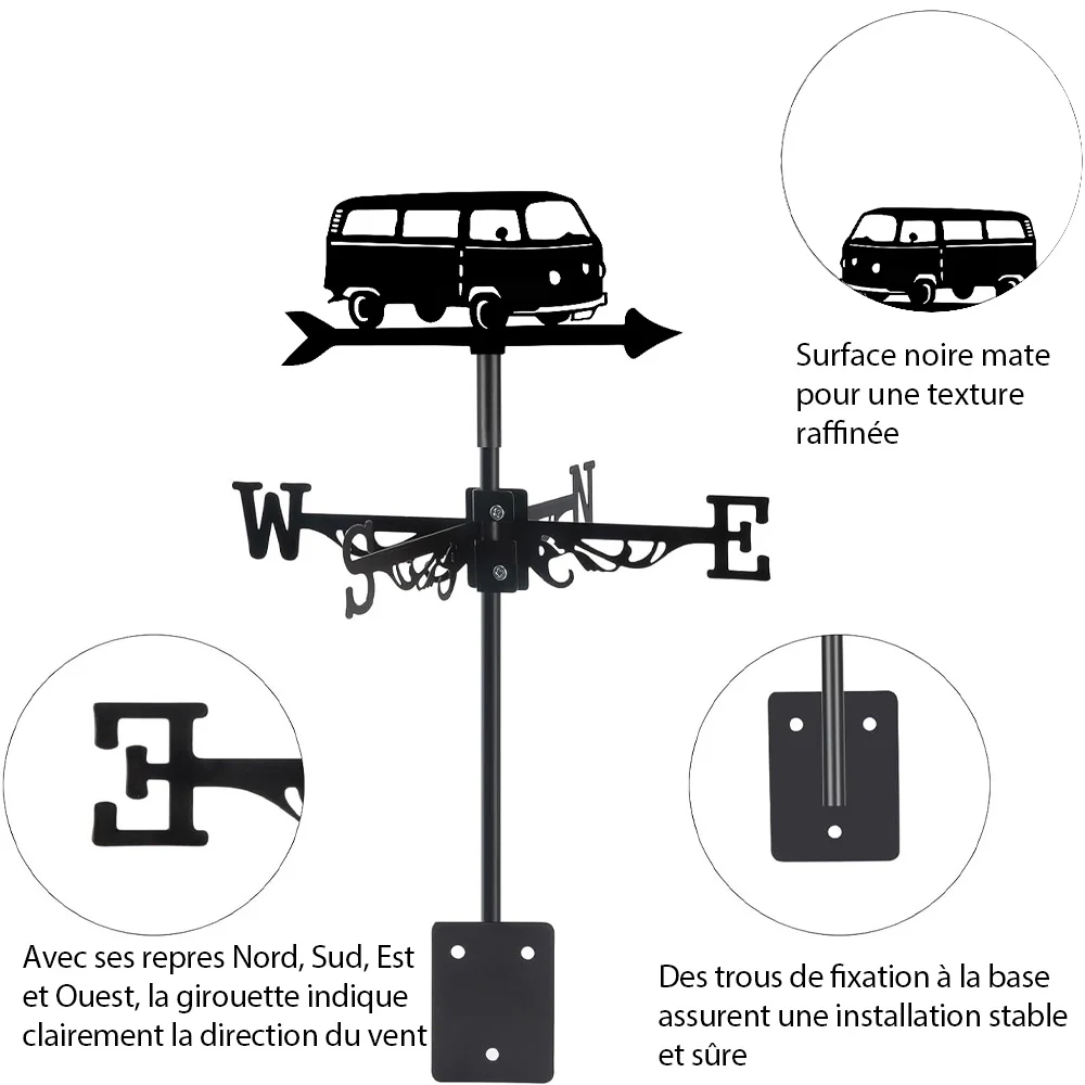 Girouette en Acier Inoxydable Bus - Image 8