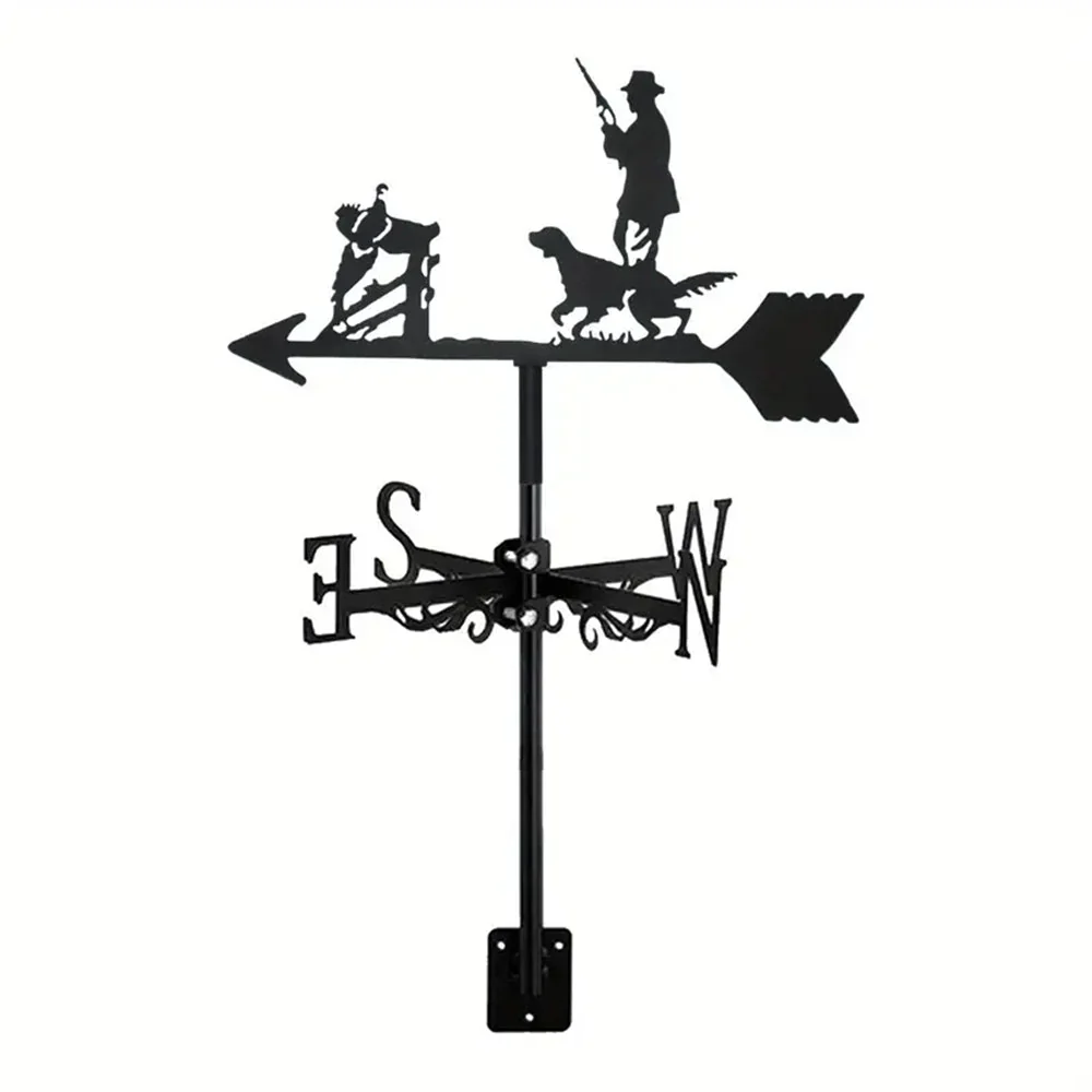 Girouette en Acier Inoxydable Chasseur et Chien de Chasse - Image 14