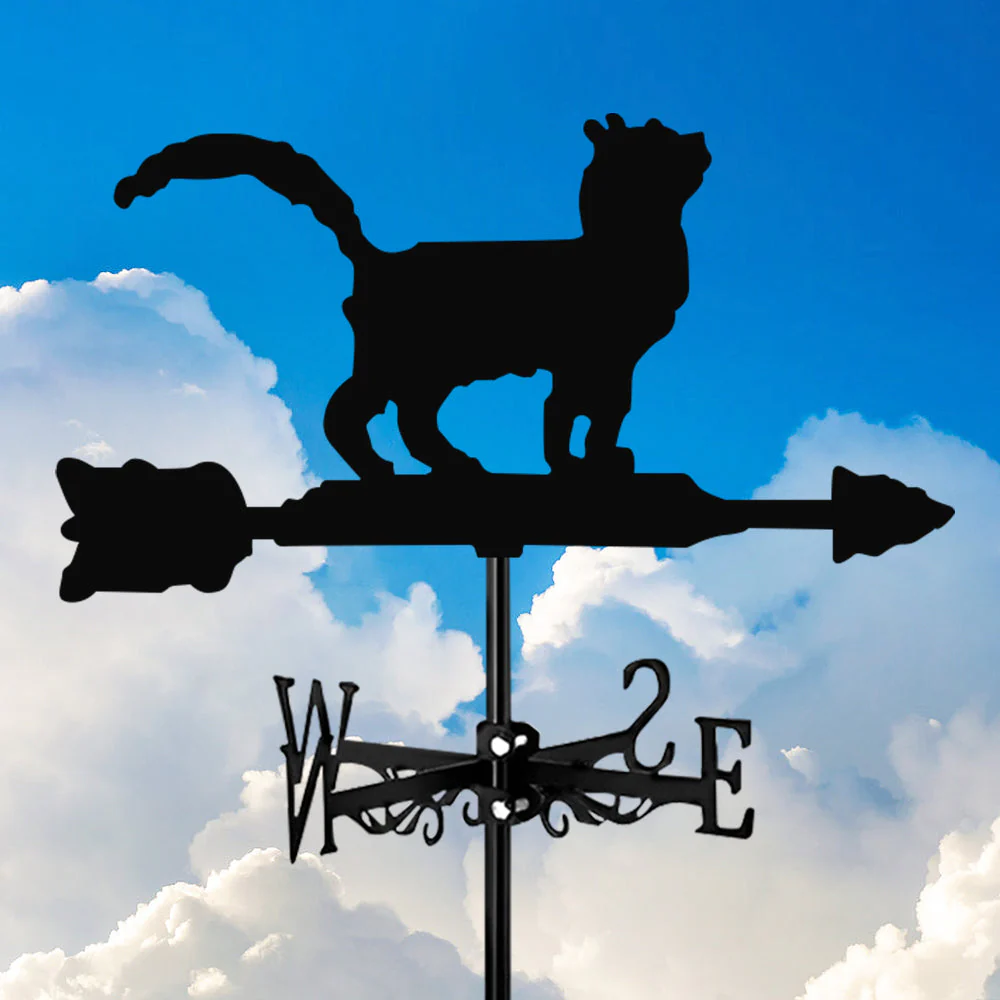 Girouette en Acier Inoxydable Chat - Image 8