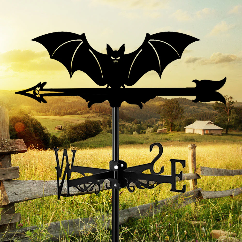 Girouette en Acier Inoxydable Chauve-souris - Image 10