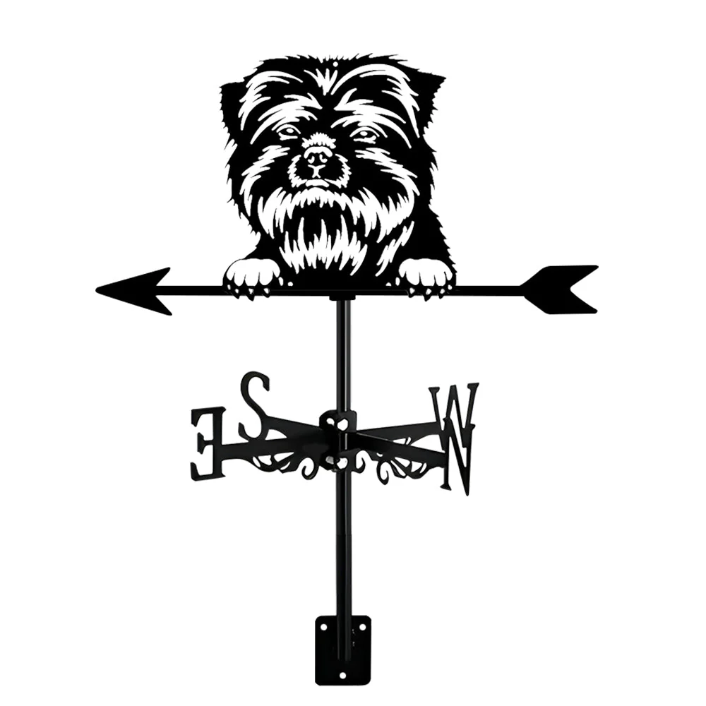 Girouette en Acier Inoxydable Chien Affenpinscher - Image 17