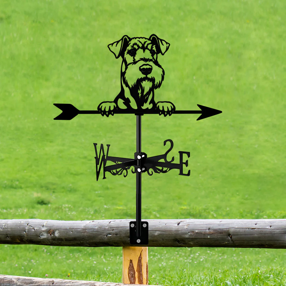 Girouette en Acier Inoxydable Chien Airedale Terrier - Image 11