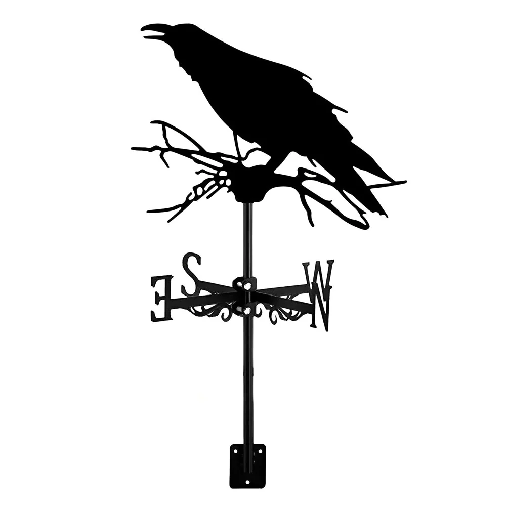 Girouette en Acier Inoxydable Corbeau - Image 13