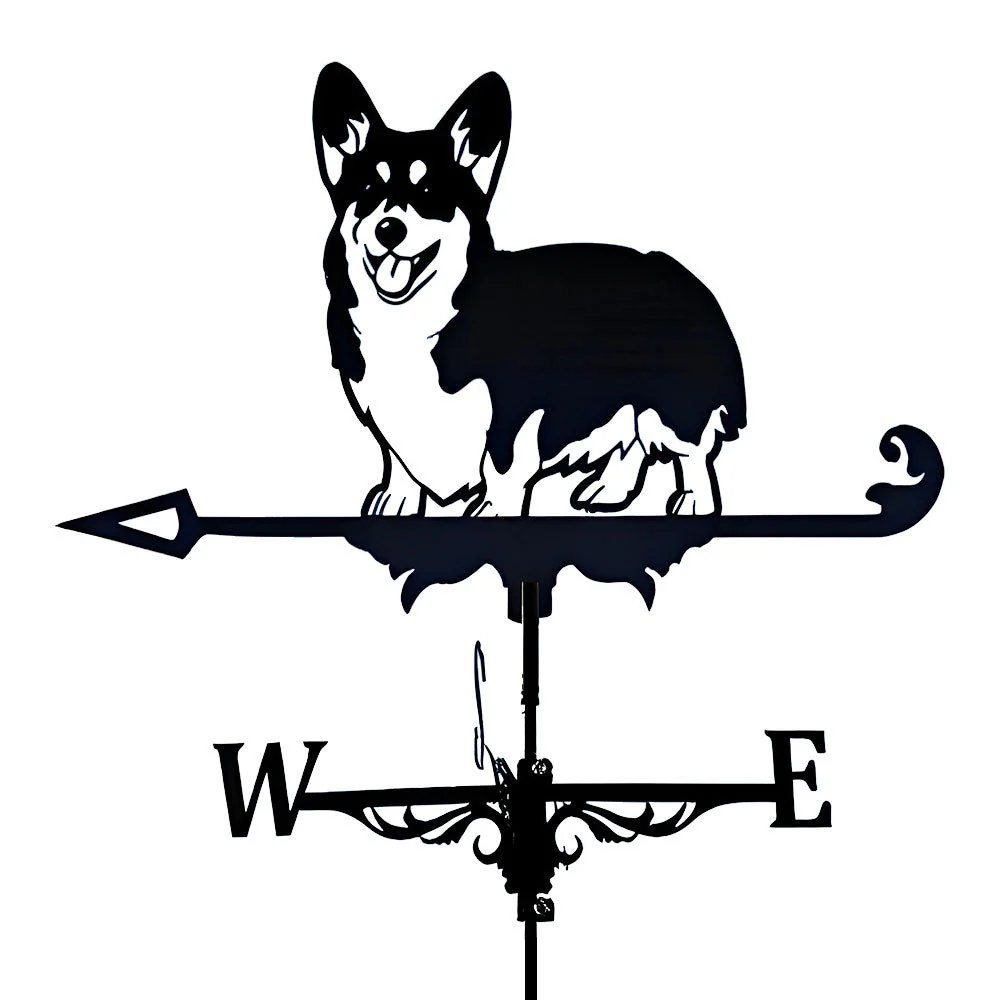Girouette en Acier Inoxydable Corgi - Image 10