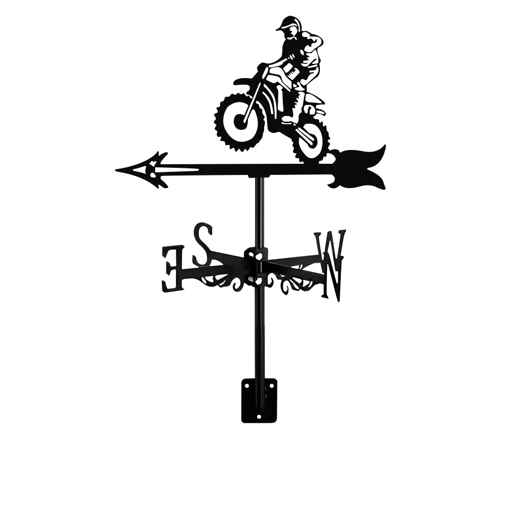 Girouette en Acier Inoxydable Course de Motos - Image 19