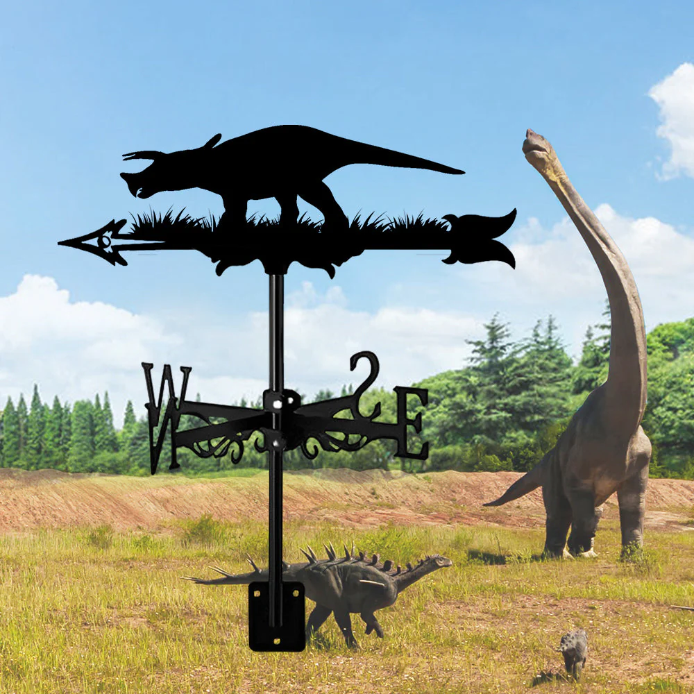 Girouette en Acier Inoxydable Dinosaure - Image 6