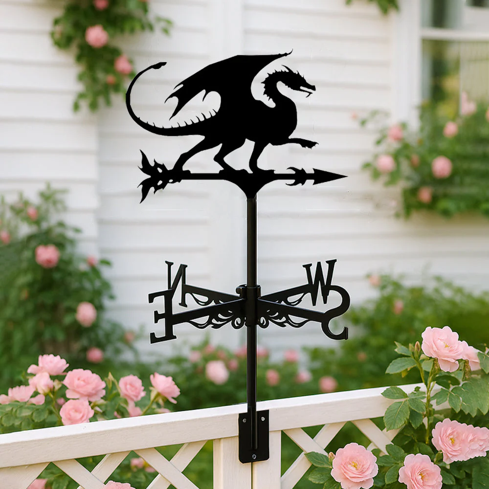 Girouette en Acier Inoxydable Dragon
