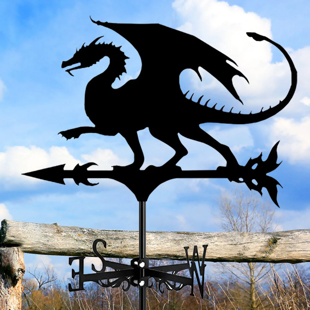 Girouette en Acier Inoxydable Dragon - Image 5