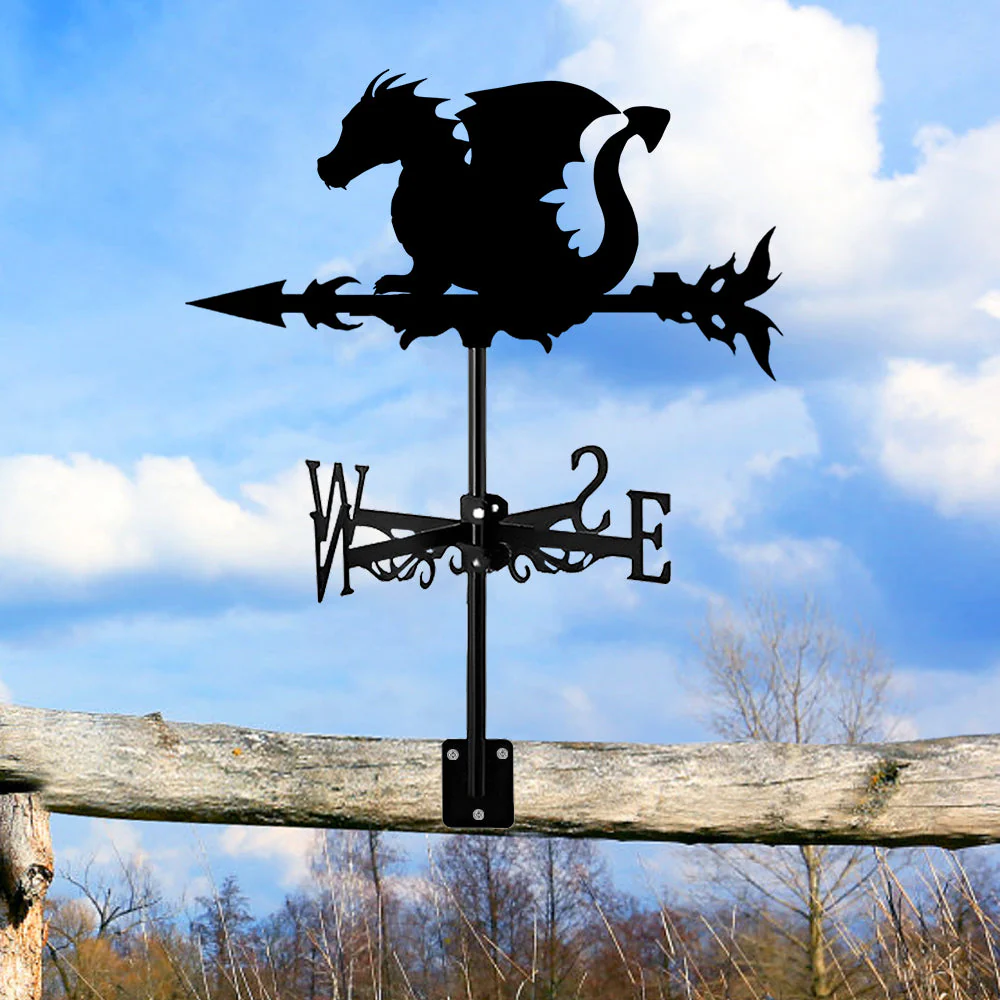 Girouette en Acier Inoxydable Dragon Volant - Image 4