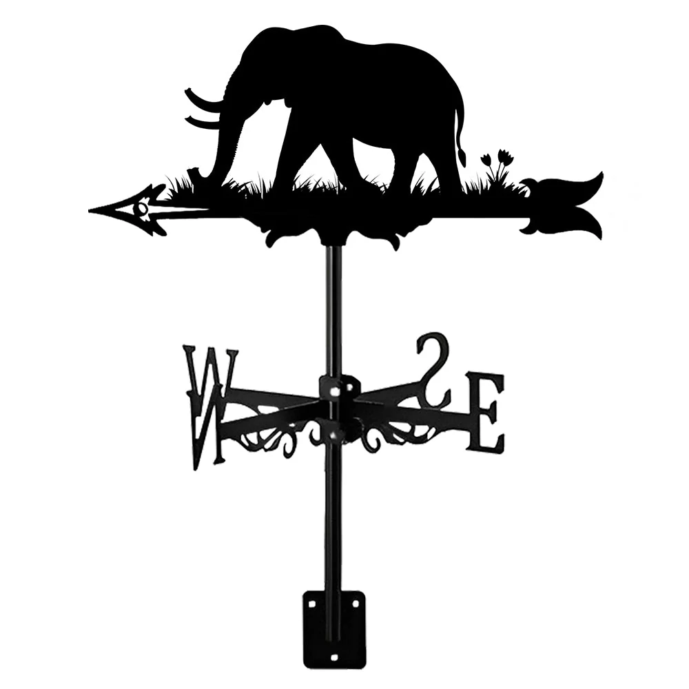Girouette en Acier Inoxydable Éléphant - Image 18