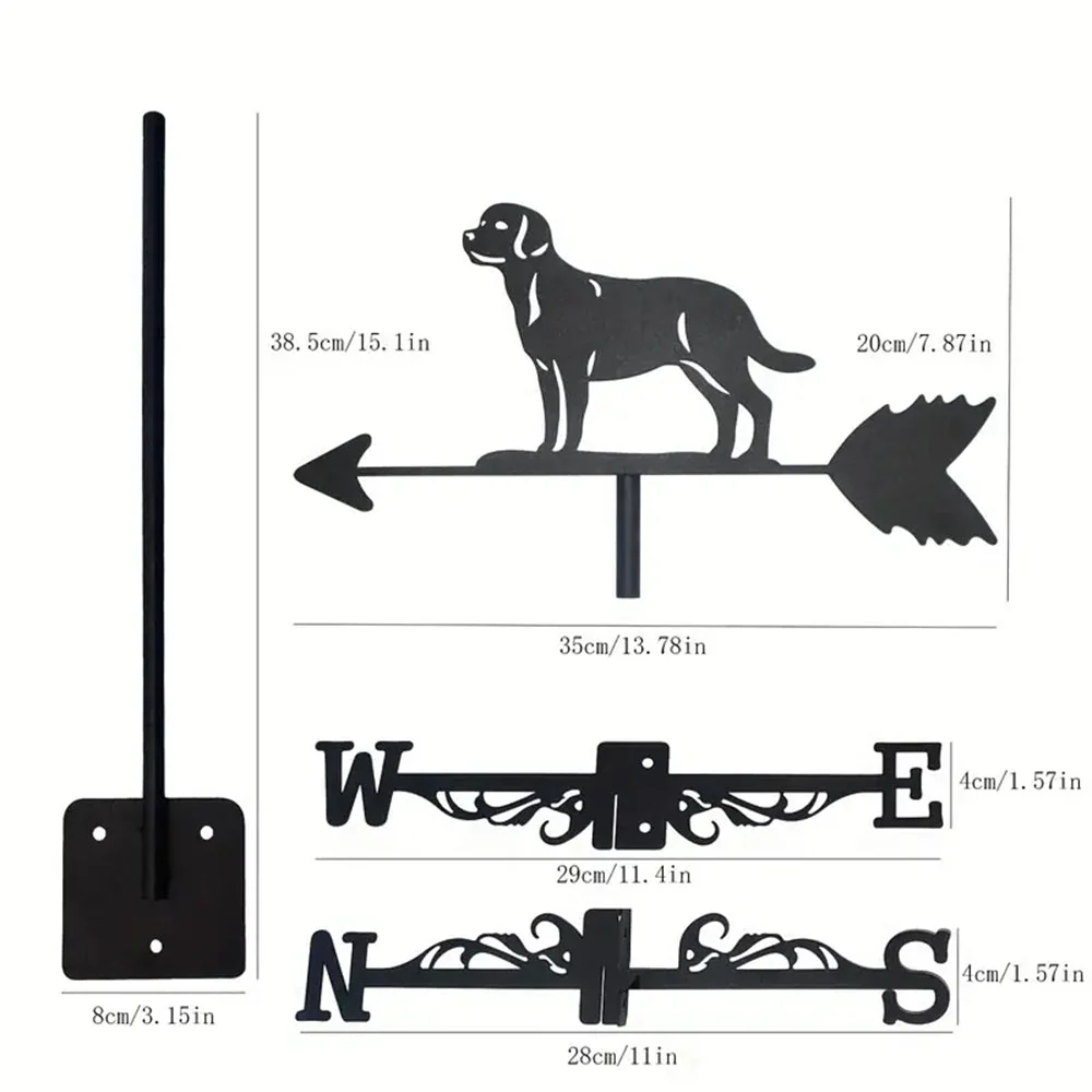 Girouette en Acier Inoxydable Golden Retriever - Image 12