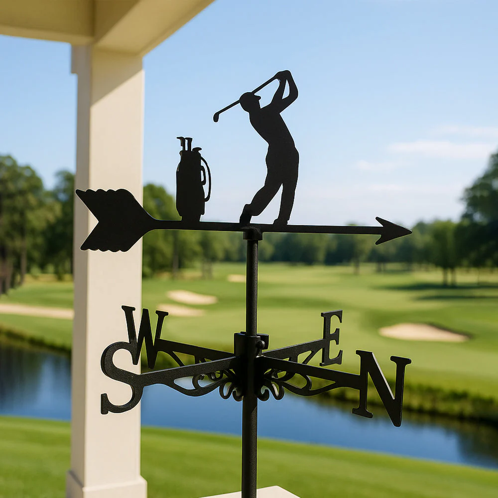 Girouette en Acier Inoxydable Golf - Image 2