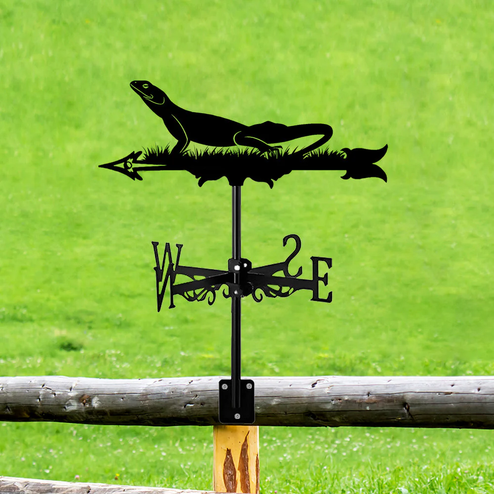 Girouette en Acier Inoxydable Lézard - Image 15