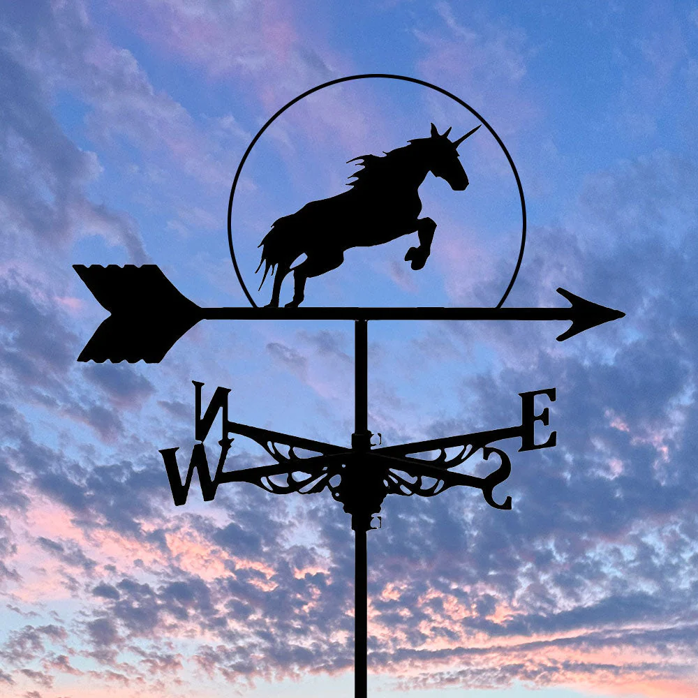 Girouette en Acier Inoxydable Licorne - Image 5