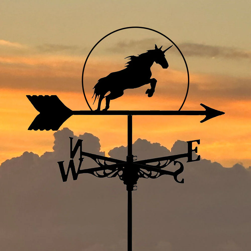 Girouette en Acier Inoxydable Licorne - Image 6