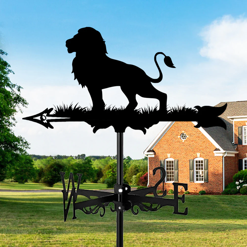Girouette en Acier Inoxydable Lion - Image 12
