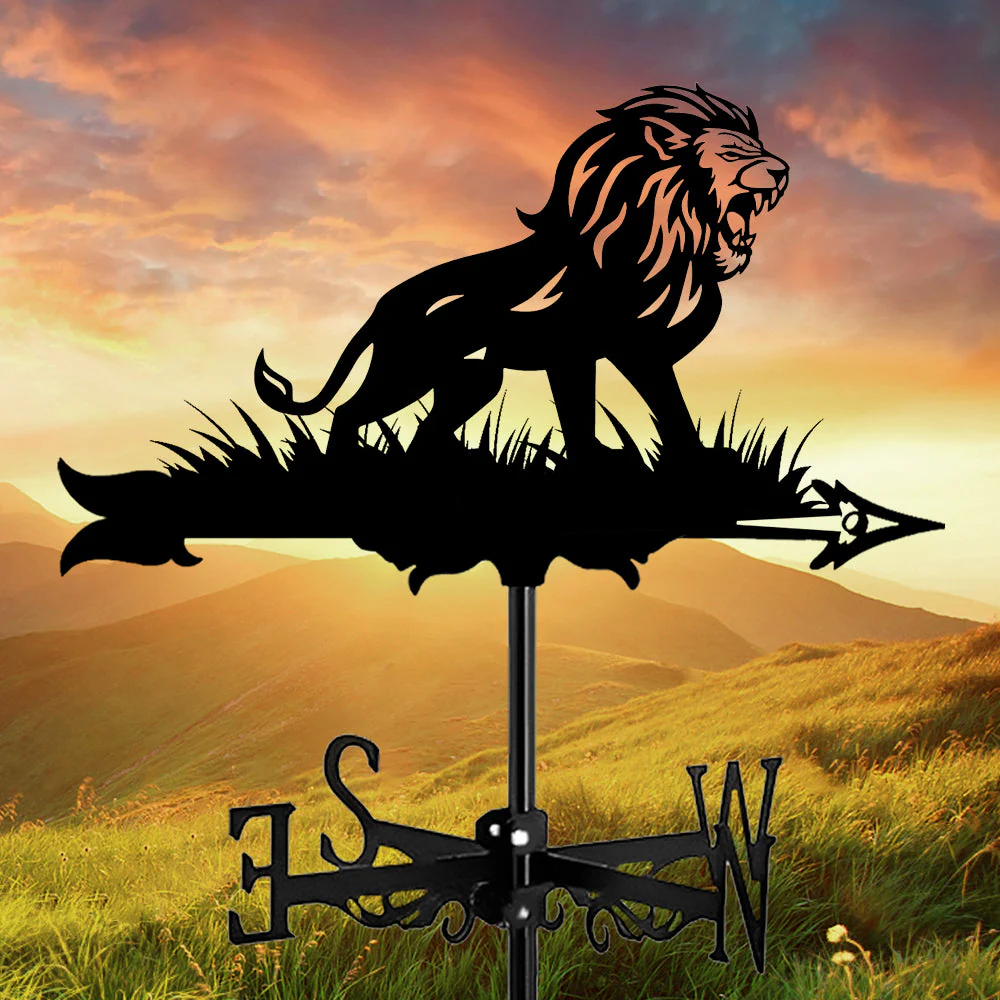 Girouette en Acier Inoxydable Lion - Image 10