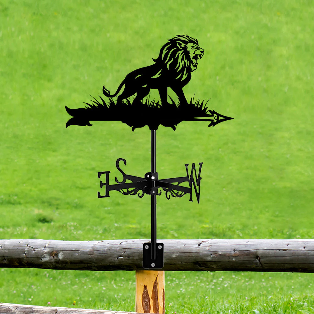 Girouette en Acier Inoxydable Lion - Image 14