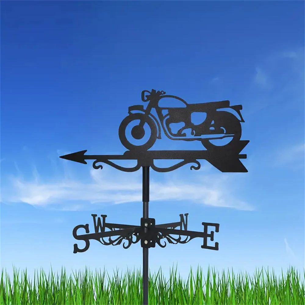 Girouette en Acier Inoxydable Moto - Image 11