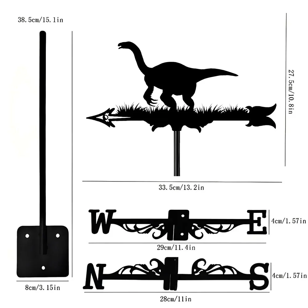 Girouette en Acier Inoxydable Nothronychus - Image 11