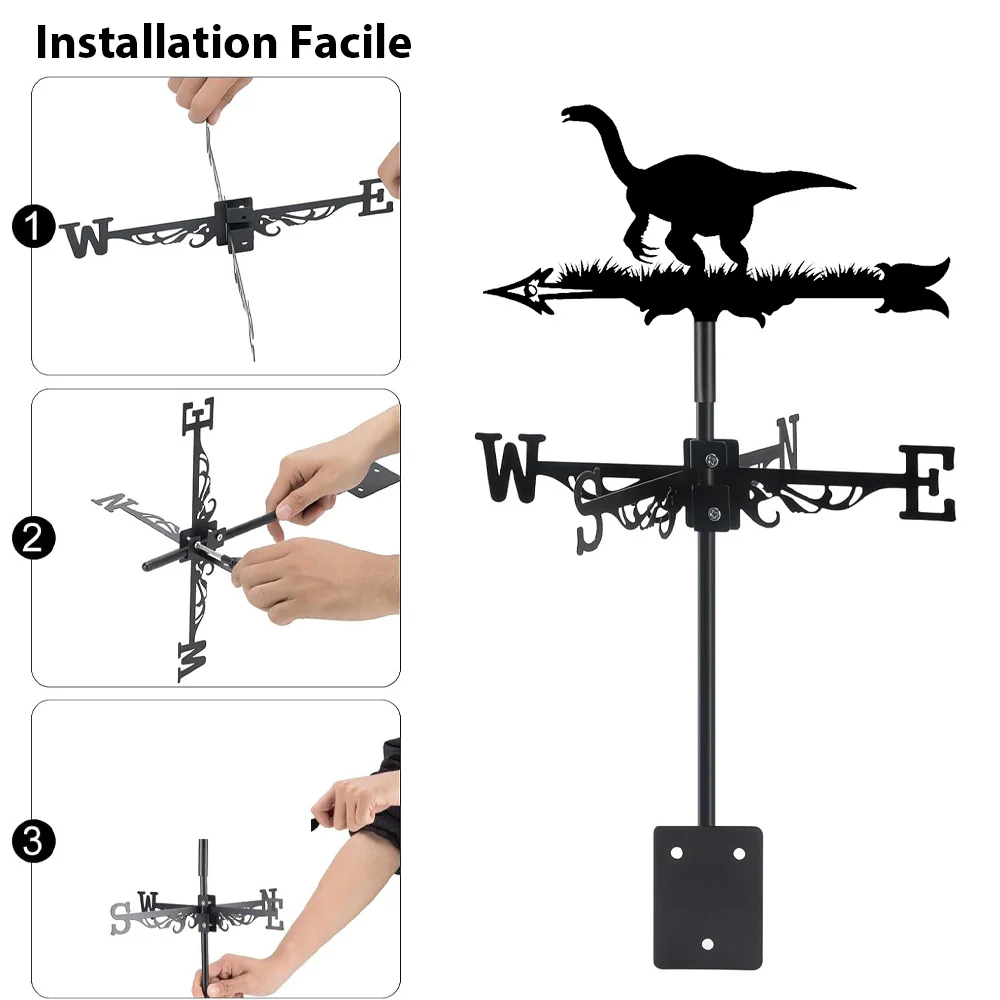 Girouette en Acier Inoxydable Nothronychus - Image 8