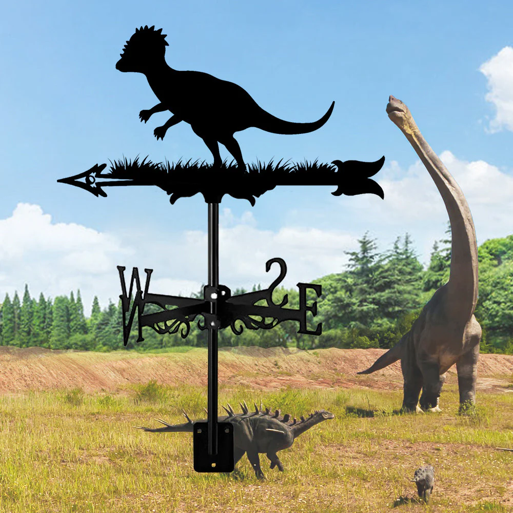Girouette en Acier Inoxydable Pachycéphalosaurus - Image 7