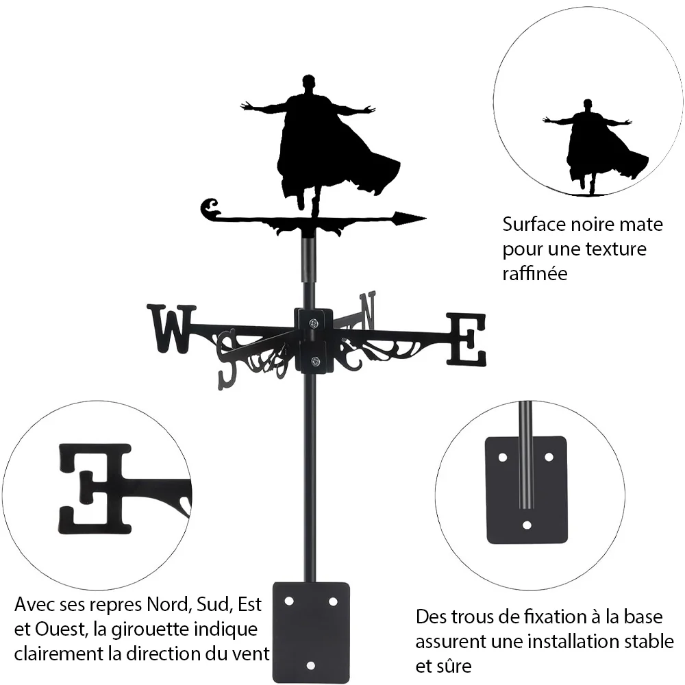 Girouette en Acier Inoxydable Pour Man - Image 9
