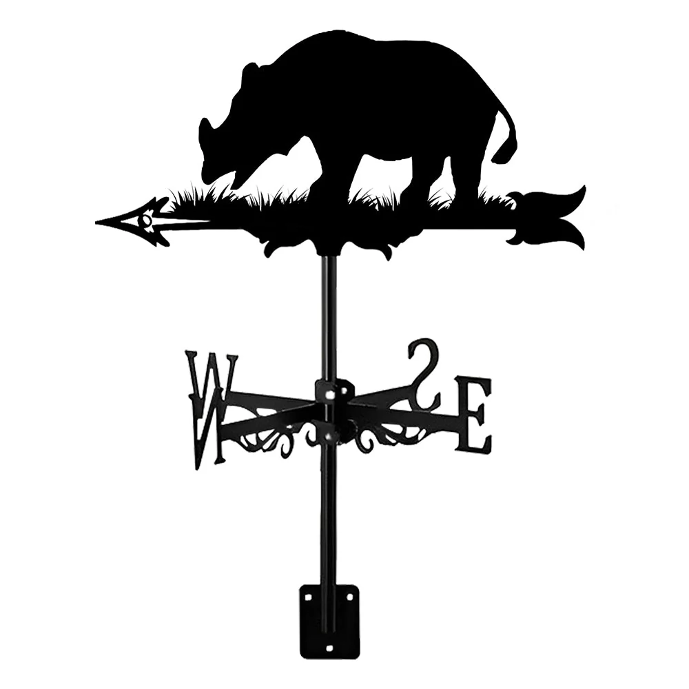 Girouette en Acier Inoxydable Rhinocéros - Image 18