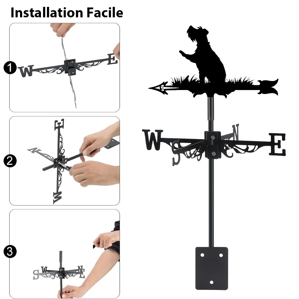 Girouette en Acier Inoxydable Scottish Terrier - Image 16
