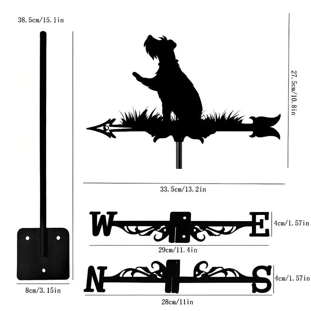 Girouette en Acier Inoxydable Scottish Terrier - Image 19