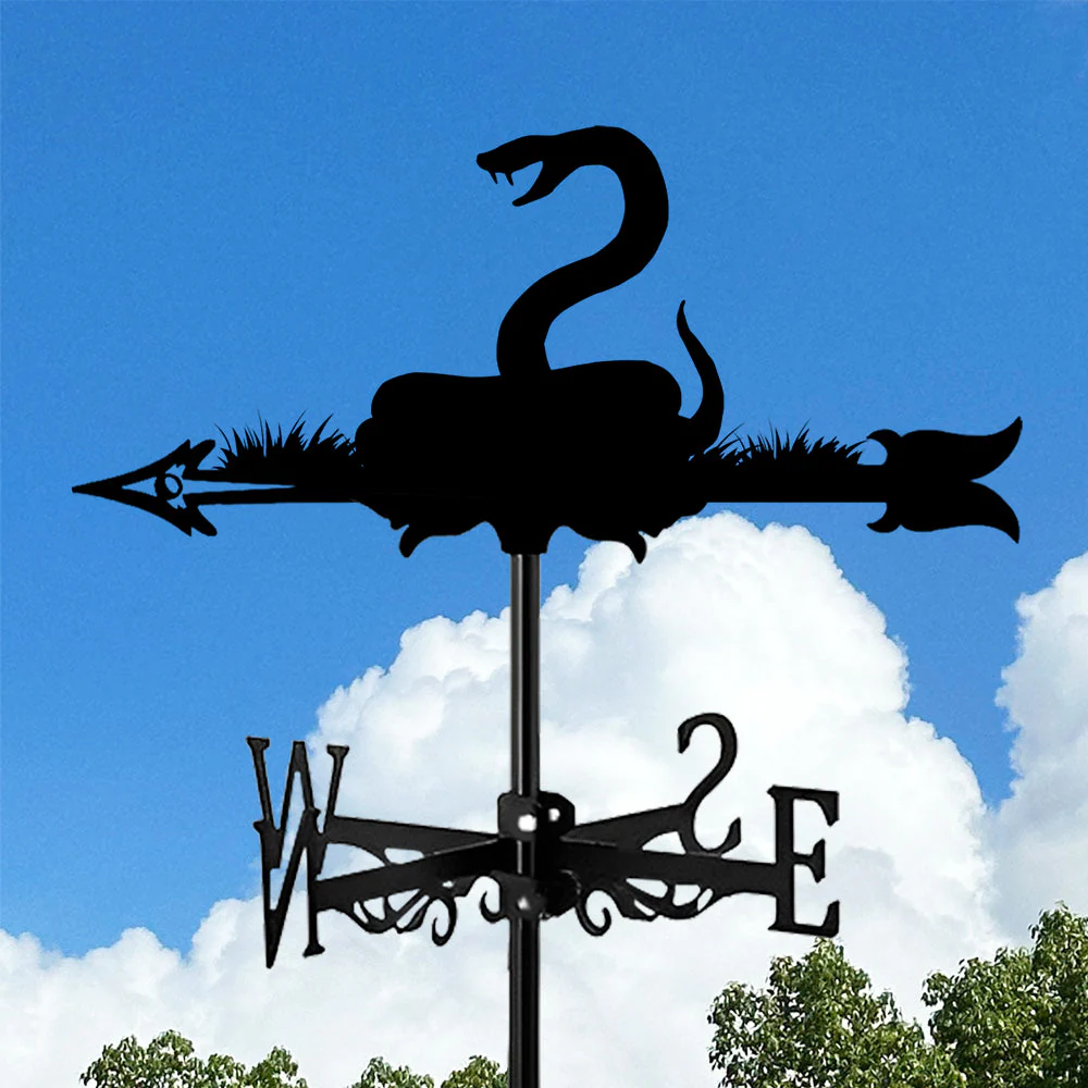 Girouette en Acier Inoxydable Serpent - Image 8