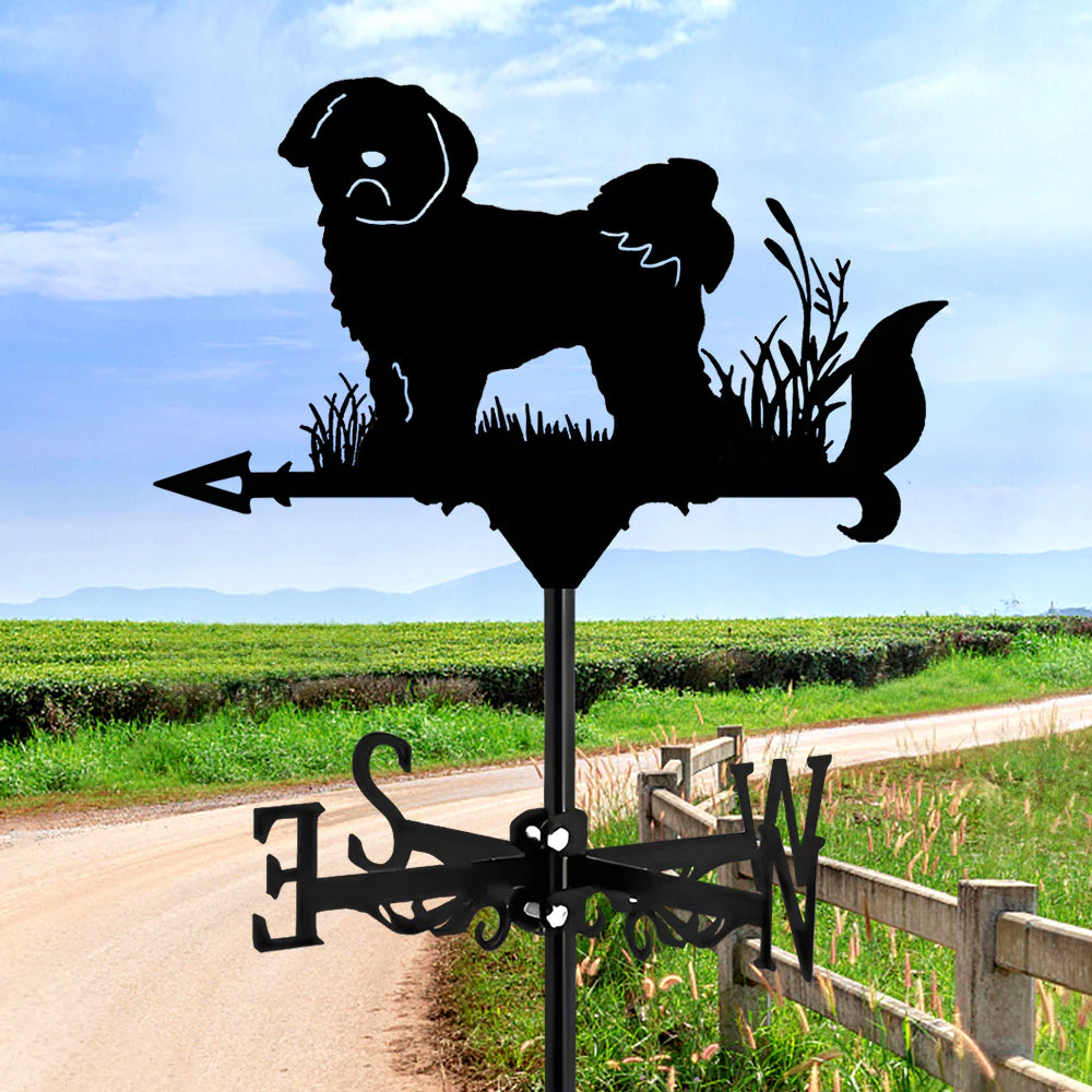 Girouette en Acier Inoxydable Shih Tzu - Image 4