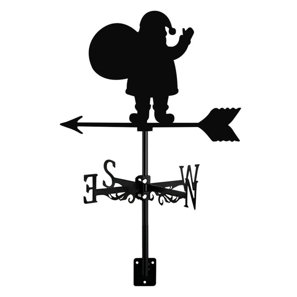 Girouette en Acier Inoxydable Silhouette Artistique de Noël - Image 15