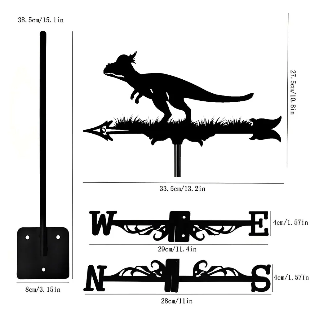 Girouette en Acier Inoxydable Stygimoloch - Image 11
