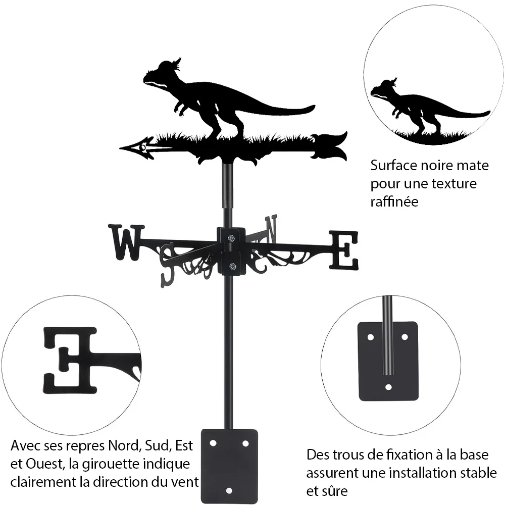 Girouette en Acier Inoxydable Stygimoloch - Image 9